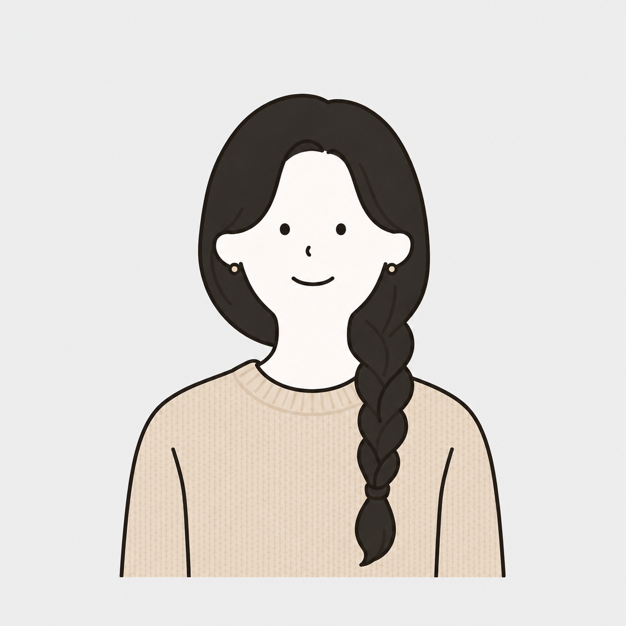 スタッフのイラスト